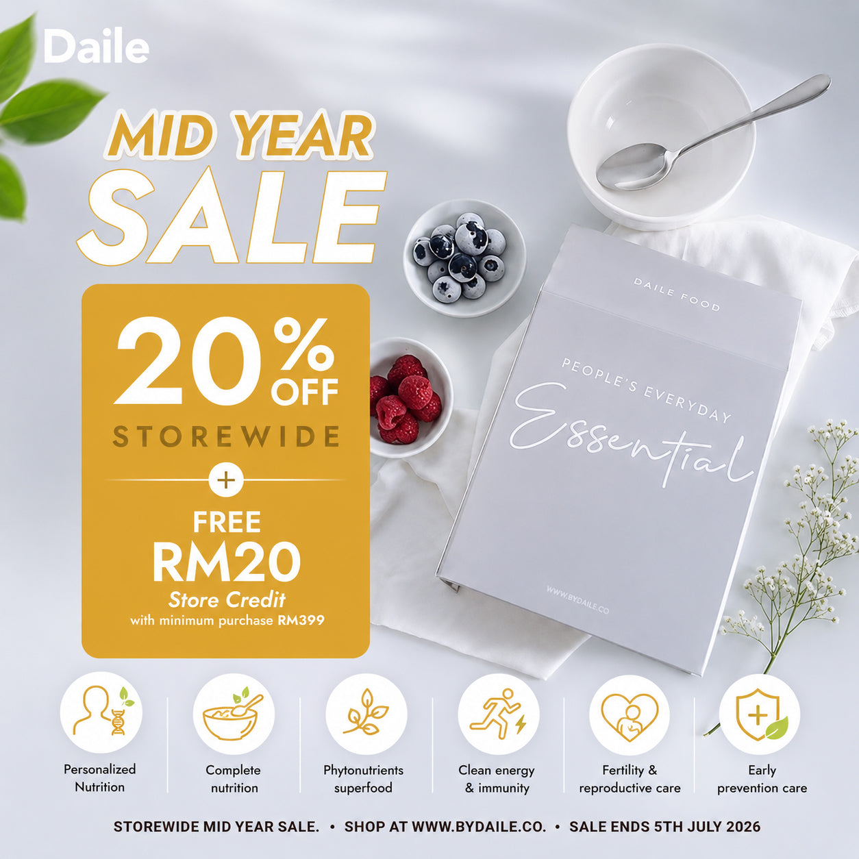 DAILE Essential (900g)