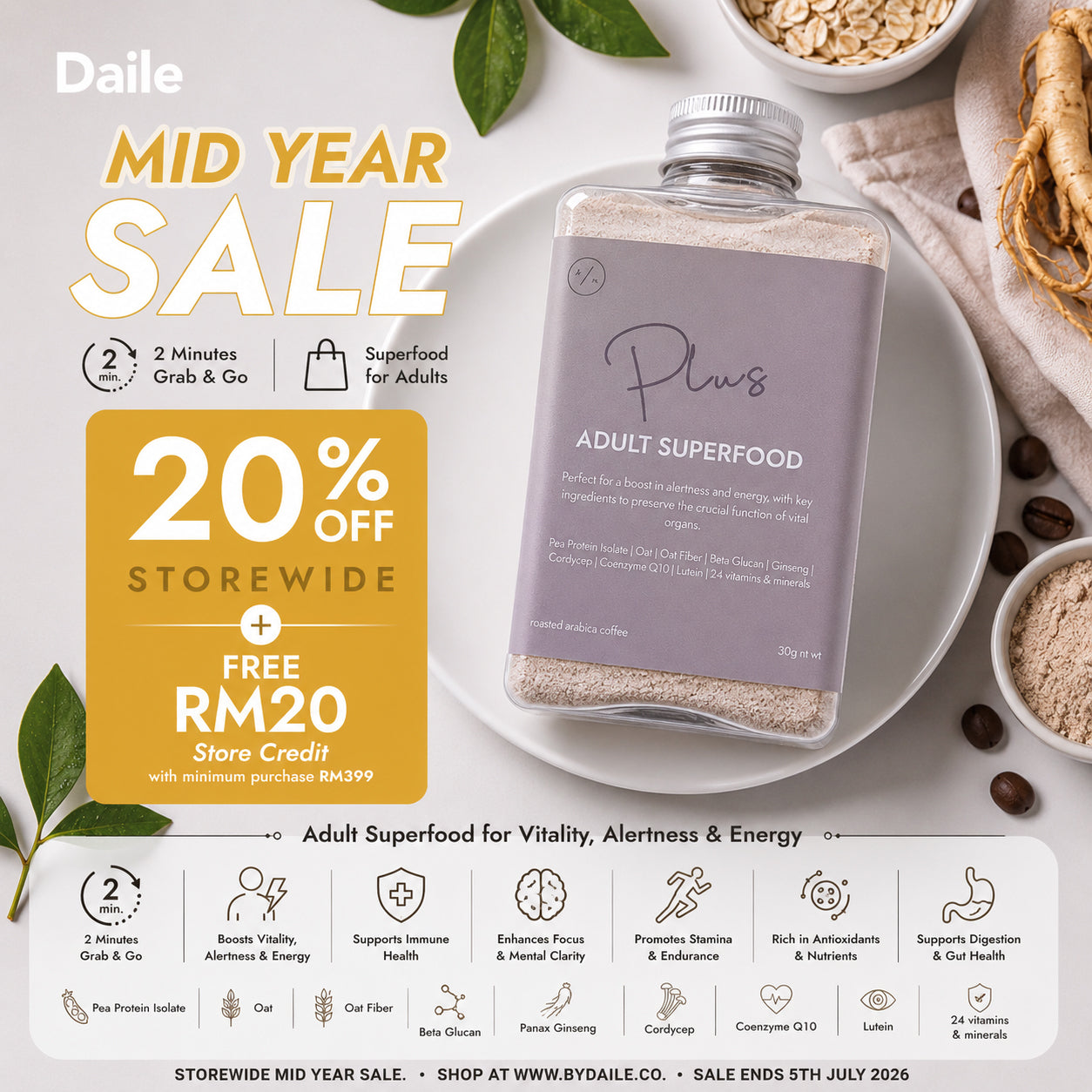 DAILE Plus To Go
