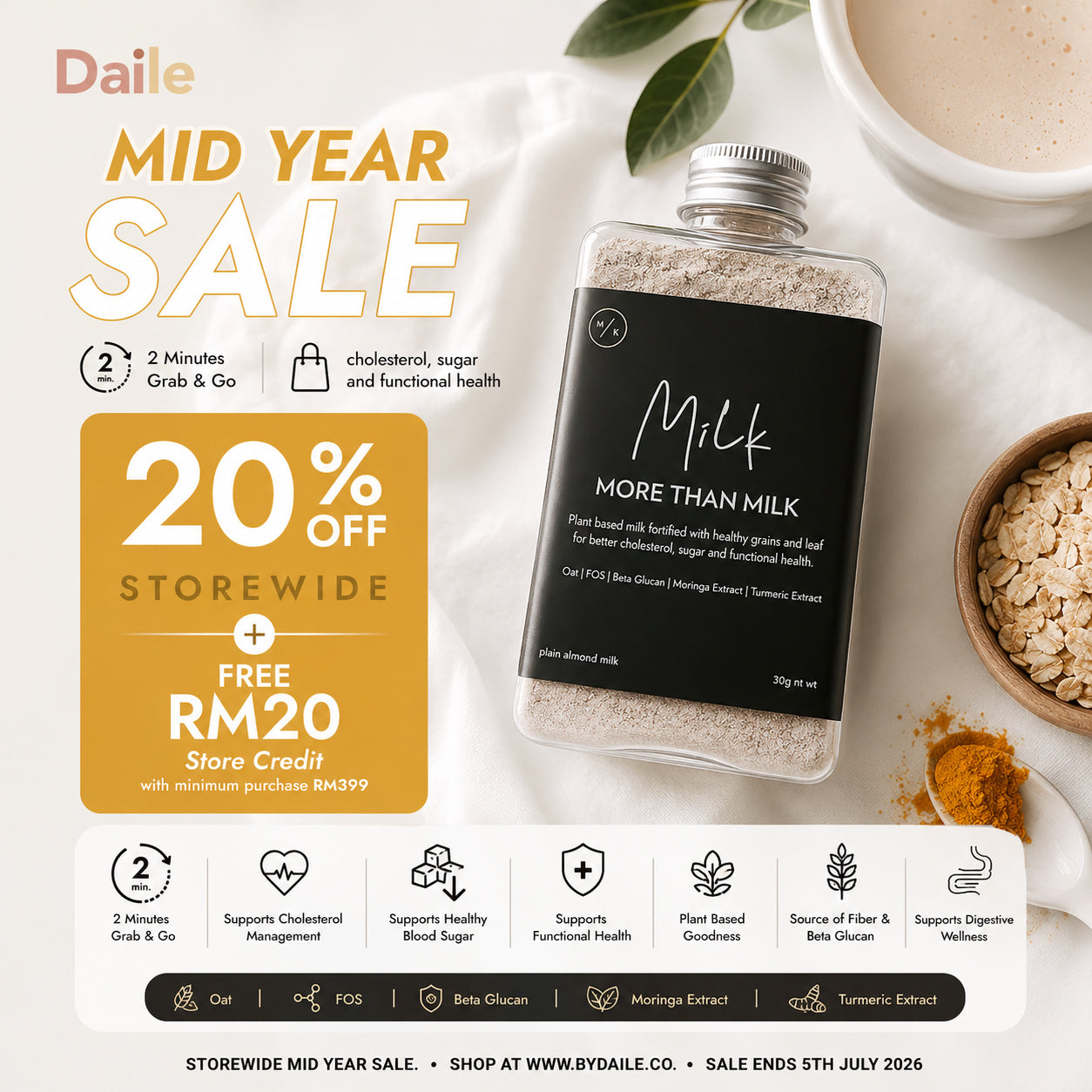 DAILE Milk To Go