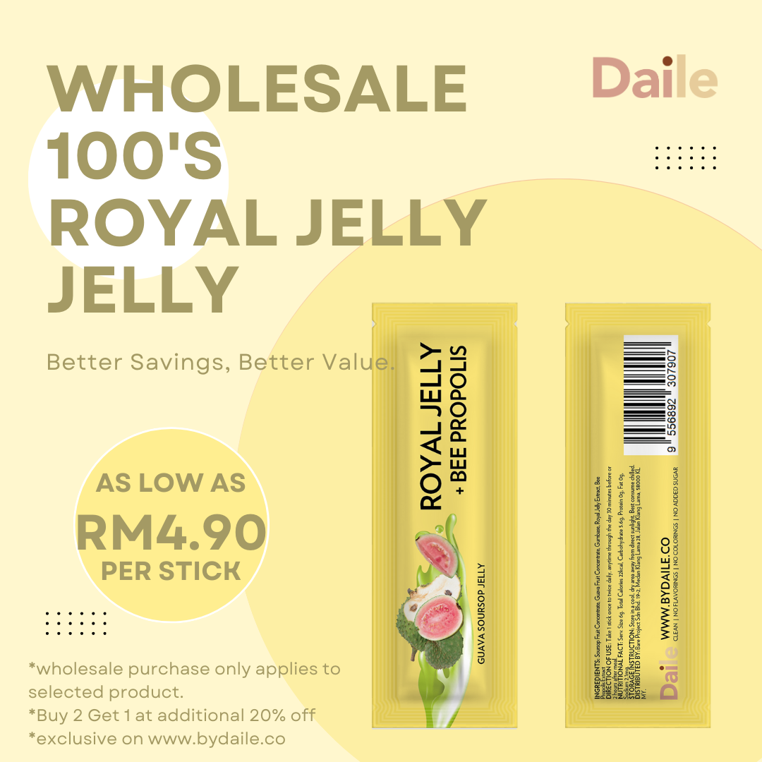 DAILE Royal Jelly + Bee Propolis Jelly (100's)