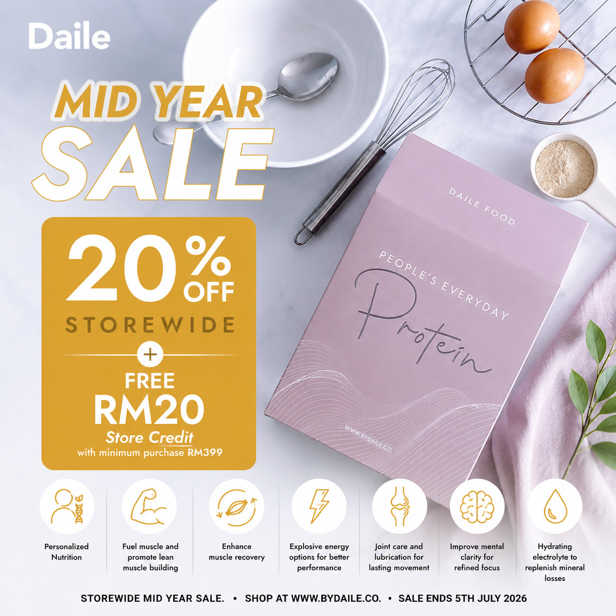 DAILE Protein (900g)