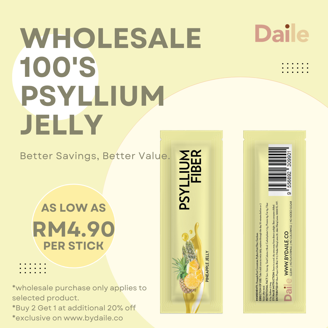 DAILE Psyllium Fiber Jelly (100's)
