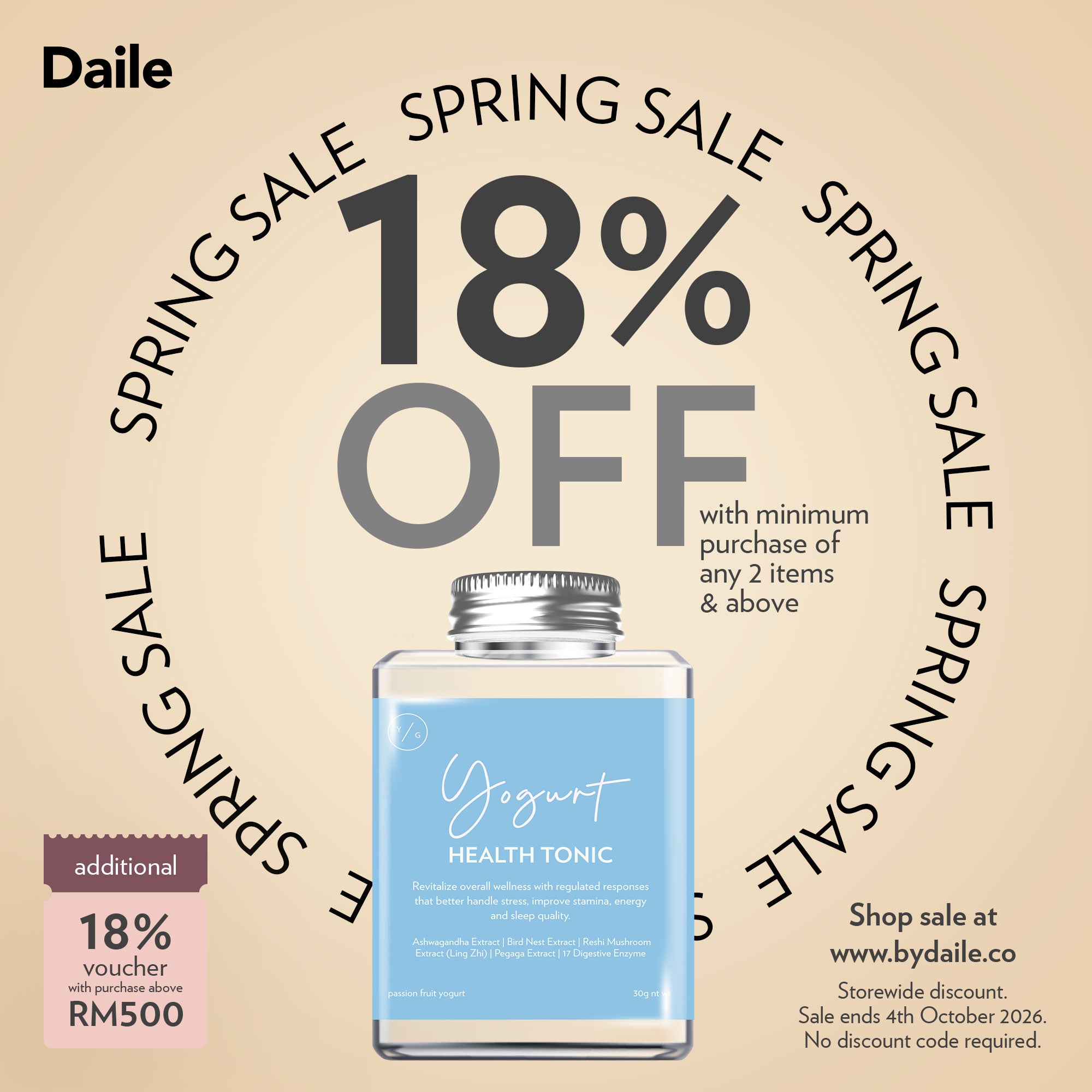 DAILE Yogurt To Go