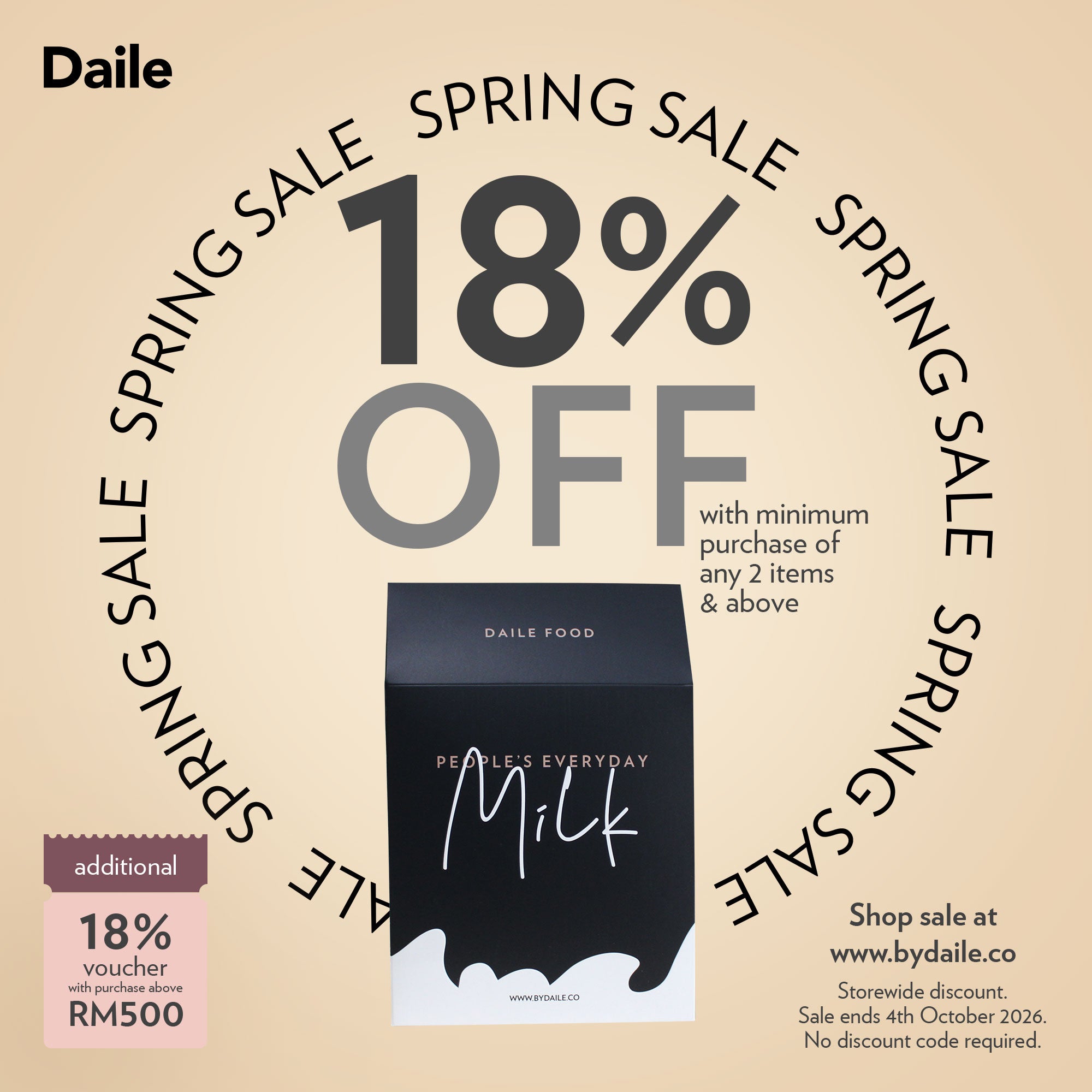 DAILE Milk (900g)