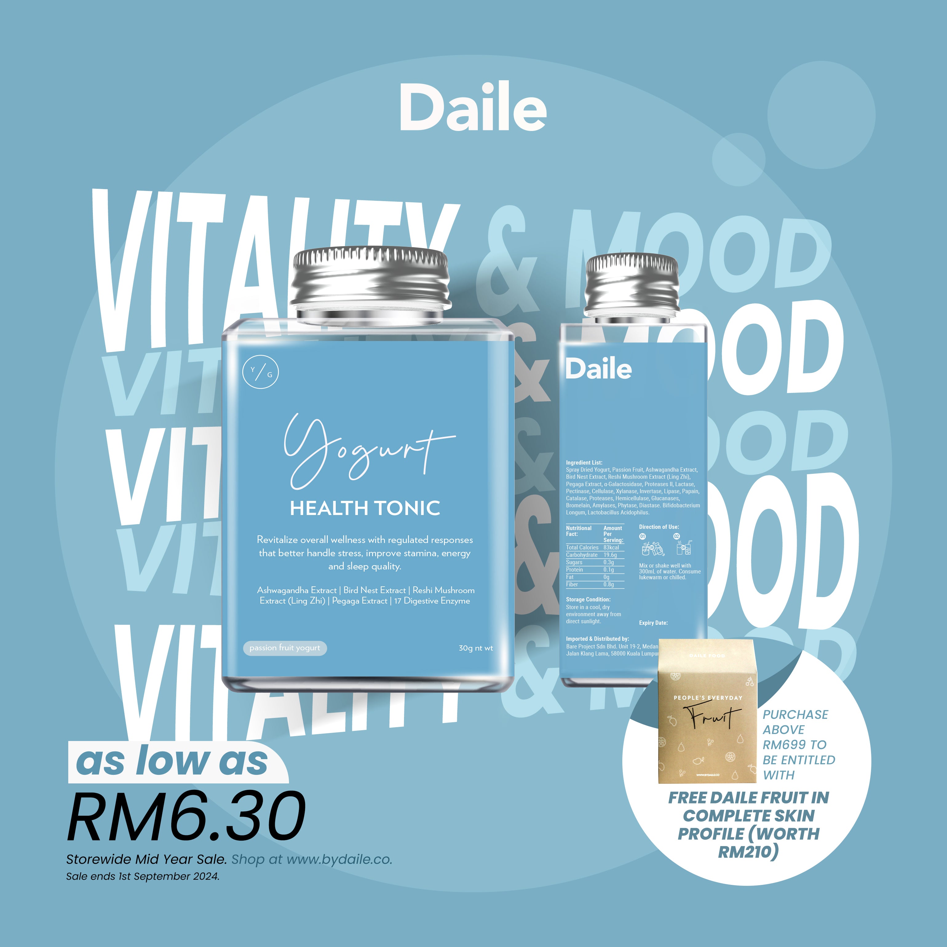Daile Yogurt To Go – ByDaile