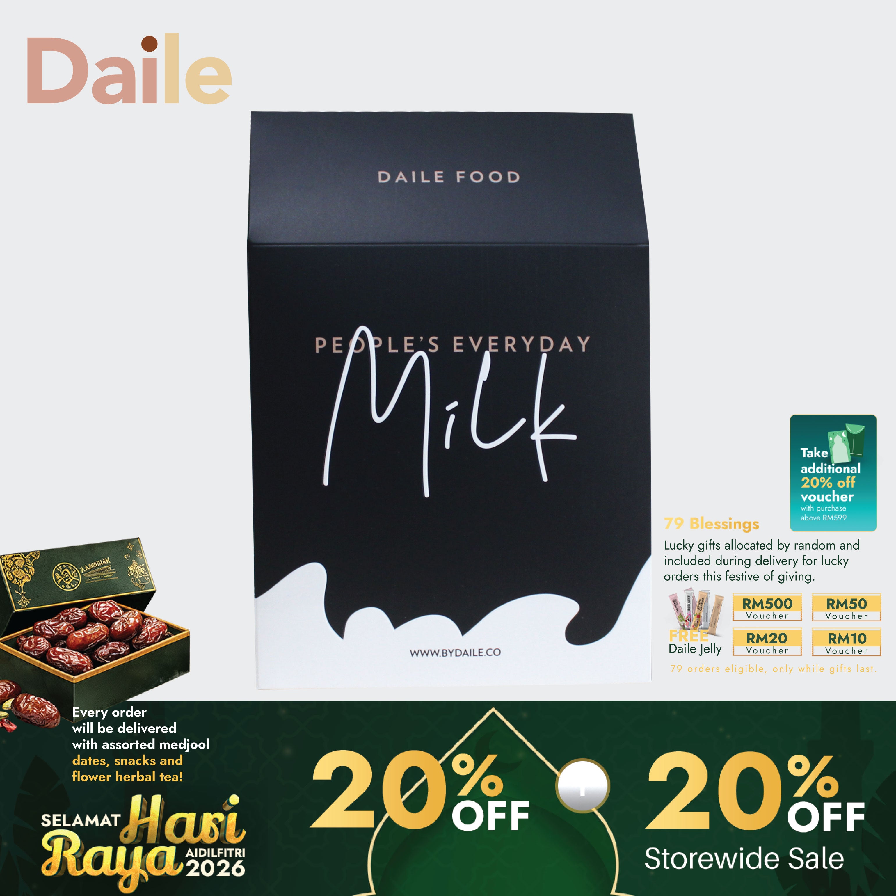 DAILE Milk (900g)