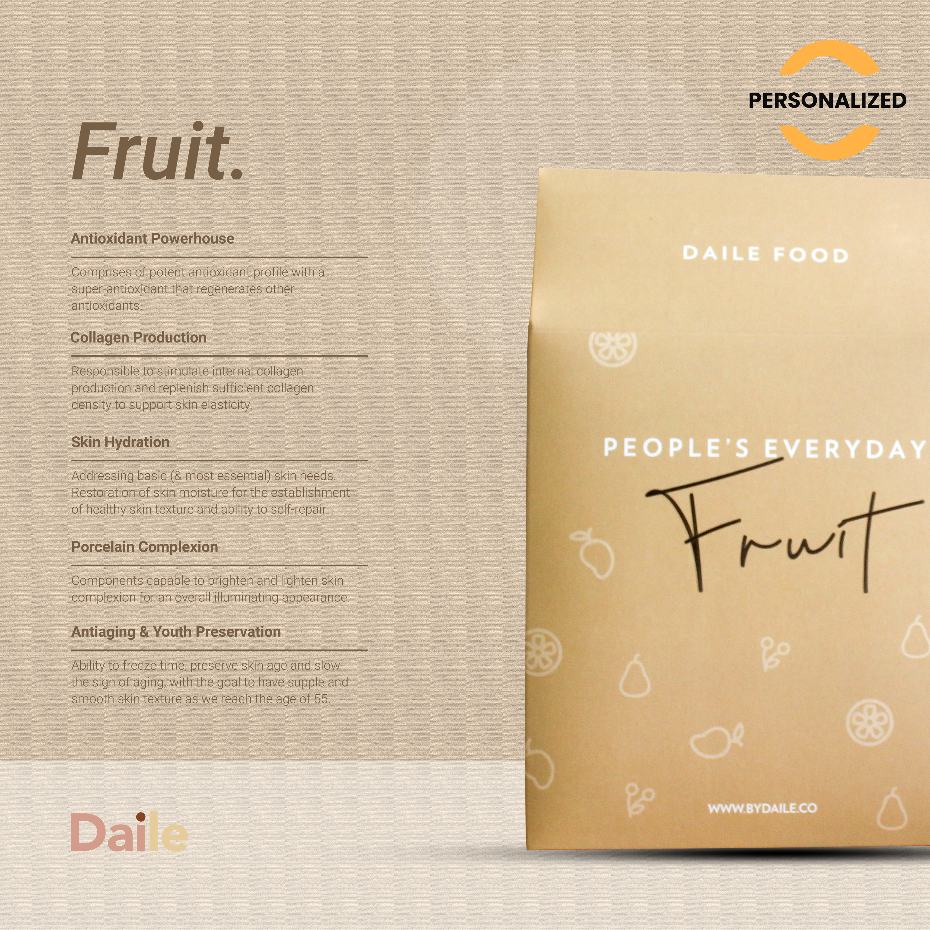 DAILE Fruit (900g)