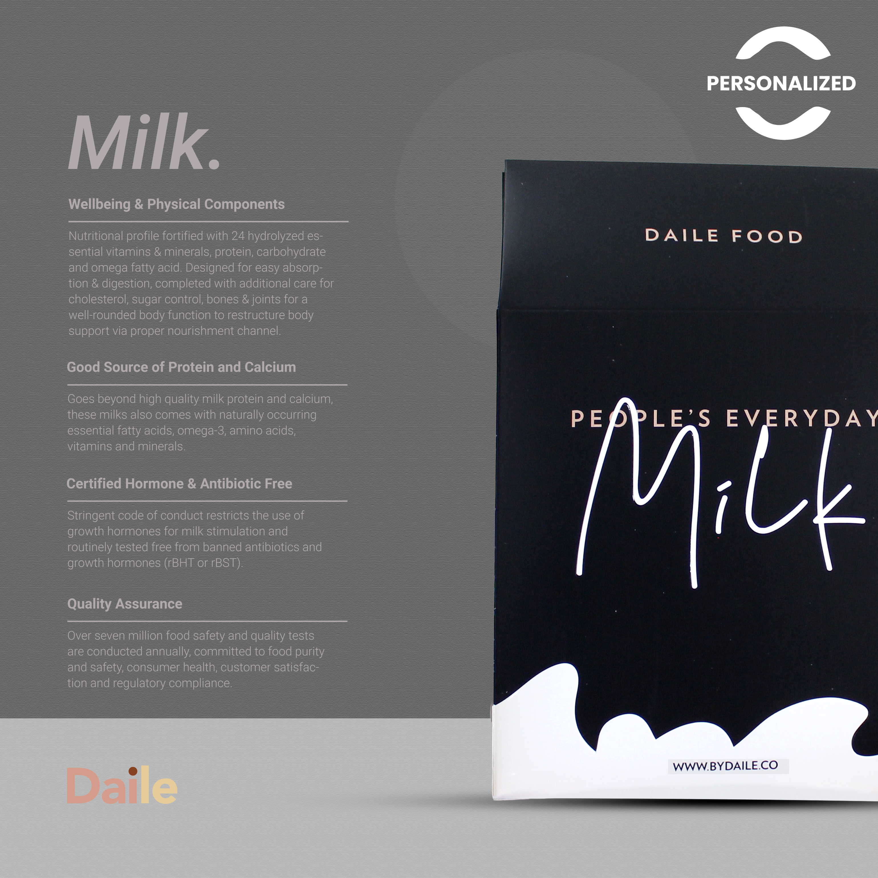 DAILE Milk (900g)