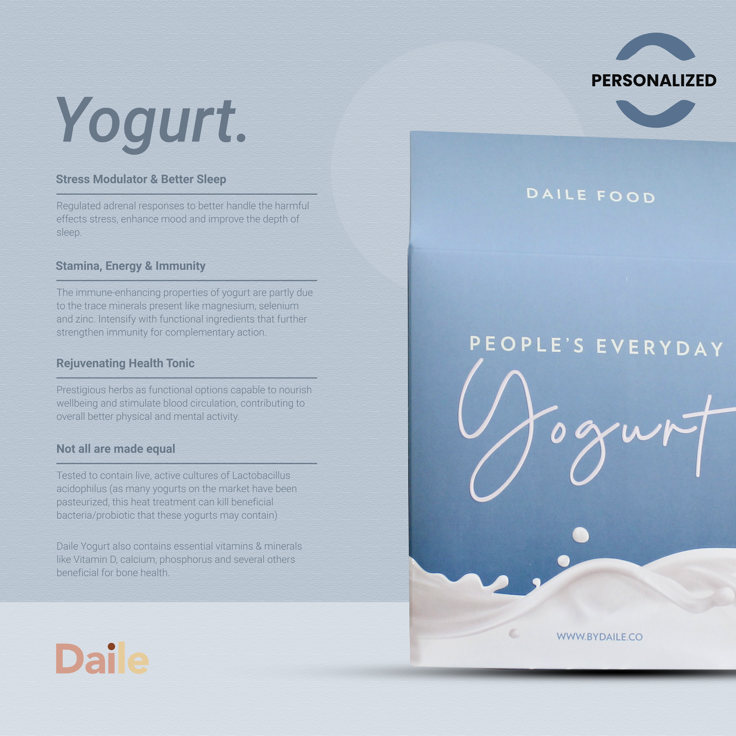 DAILE Yogurt (900g)